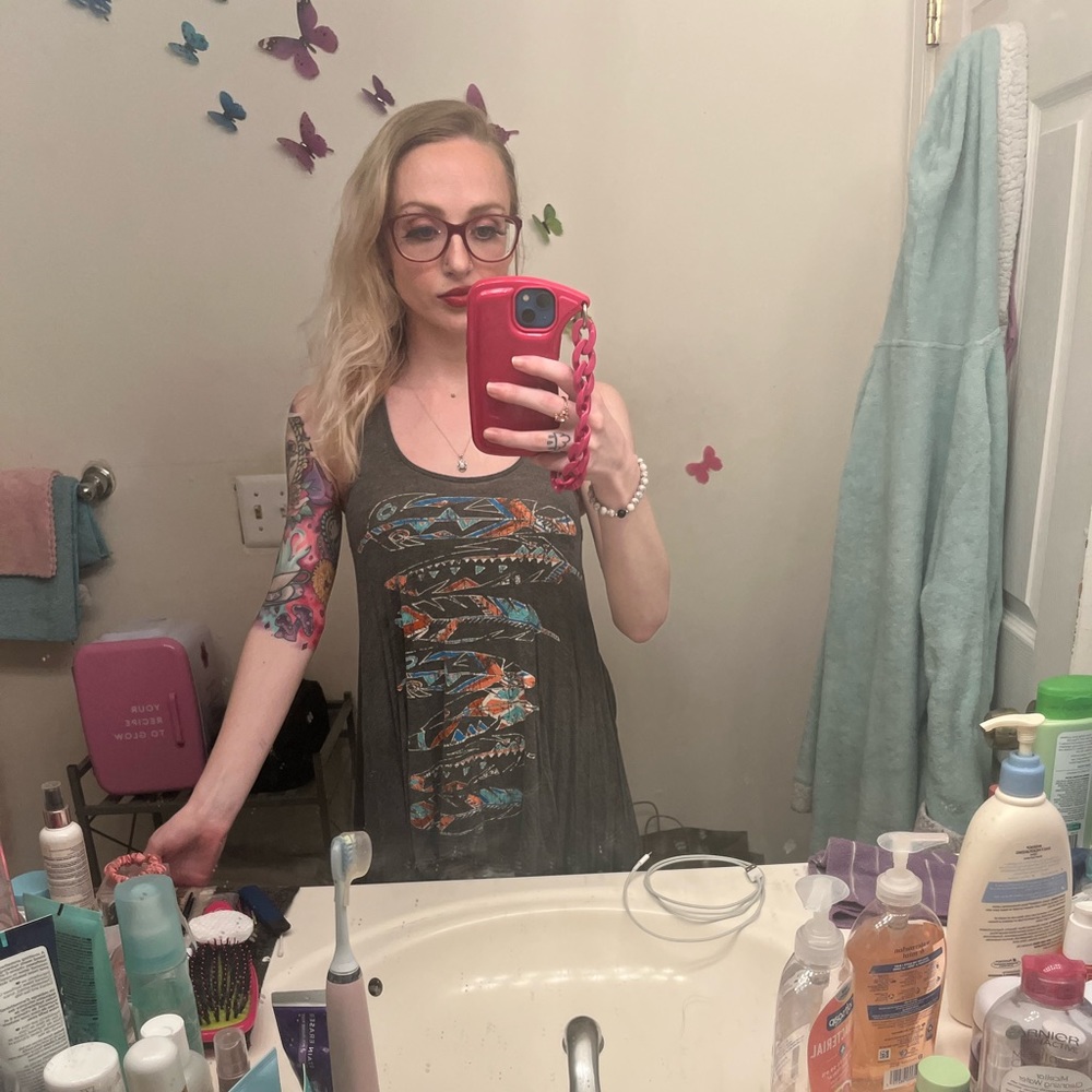Feather tunic top - Picture 4 of 4